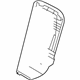 Hyundai 88370-0W000-J4R Front Seat Back Cover Assembly