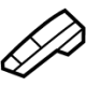 Hyundai 89194-N9000-NNB Recliner Knob Left Hand