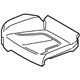 Hyundai 89250-K9000 Rear Seat Cushion Pad Assembly Right Hand