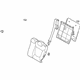 Hyundai 89300-1R110-N2A Rear Seat Back Assembly Left Hand