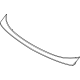 Hyundai 87310-N9000 GARNISH Assembly-Tail Gate