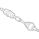 Hyundai 49501-BE300 Drive Shaft Assembly Right Hand