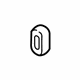 Hyundai 97165-H9010 Seal-EVAP.TO Dash