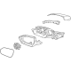Hyundai 87610-AB040 Mirror Assembly - Outside Rear View Left Hand Hyundai 87610-AB040 Mirror Assembly - Outside Rear View Left Hand