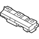 Hyundai 86627-AANA0 BRACKET-RR BUMPER SIDE,LH Hyundai 86627-AANA0 BRACKET-RR BUMPER SIDE,LH