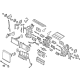 Hyundai 21910-28000 Roll Stopper Bracket Assembly Front