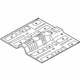 Hyundai 65110-E6700 Panel Assembly-Center Floor Hyundai 65110-E6700 Panel Assembly-Center Floor