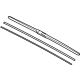 Hyundai 98360-D4000 Wiper Blade Assembly, Passeger Hyundai 98360-D4000 Wiper Blade Assembly, Passeger
