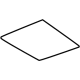 Hyundai 84631-L1AB0-4X Console Tray Mat
