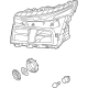 Hyundai 92101-CL000 Head Lamp Assembly Left Hand Hyundai 92101-CL000 Head Lamp Assembly Left Hand
