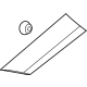 Hyundai 87741-BE000-CA Garnish Assembly-Quarter Side Left Hand