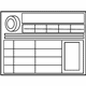 Hyundai 05203-0W570 Tire Pressure Label Hyundai 05203-0W570 Tire Pressure Label