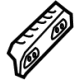 Hyundai 81739-G9500 BUMPER-T/GATE BODY SIDE GUIDE Hyundai 81739-G9500 BUMPER-T/GATE BODY SIDE GUIDE
