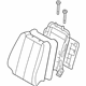 Hyundai 88400-0A195-CHK Front Passenger Seat Back Assembly Hyundai 88400-0A195-CHK Front Passenger Seat Back Assembly