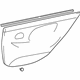Hyundai 83302-3D000-PK Rear Door Trim Panel Complete Right Hand