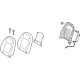 Hyundai 88A30-AABA0-G8S Front Seat Back Assembly Left Hand Hyundai 88A30-AABA0-G8S Front Seat Back Assembly Left Hand