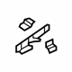 Hyundai 81699-3S000 Sled Assembly-Rear,RH Hyundai 81699-3S000 Sled Assembly-Rear,RH
