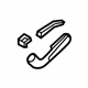 Hyundai 81636-3Z001 Tilt Lever-Panorama Roof Moving Glass,RH Hyundai 81636-3Z001 Tilt Lever-Panorama Roof Moving Glass,RH