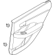 Hyundai 83305-L0000-NNB Rear Door Trim Panel Assembly Left Hand Hyundai 83305-L0000-NNB Rear Door Trim Panel Assembly Left Hand
