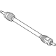 Hyundai 49501-L1450 Drive Shaft Assembly Right Hand Hyundai 49501-L1450 Drive Shaft Assembly Right Hand