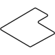 Hyundai 84685-KL000-NNB Console Storage Box Mat Hyundai 84685-KL000-NNB Console Storage Box Mat