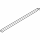 Hyundai 83231-G2000 Rear Door Belt Weatherstrip Inside Left Hand