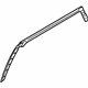 Hyundai 83160-B8000 Weatherstrip Assembly-Rear Door Upper RH Hyundai 83160-B8000 Weatherstrip Assembly-Rear Door Upper RH