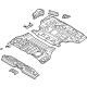 Hyundai 65510-HB050 PANEL ASSY-REAR FLOOR Hyundai 65510-HB050 PANEL ASSY-REAR FLOOR