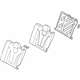 Hyundai 89300-K9000-SJA Rear Seat Back Assembly Left Hand