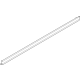 Hyundai 87751-S1000-CA Side Sill Moulding Assembly Left Hand