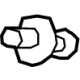 Hyundai 81163-C7000 Ball Joint-Hood Lifter Hyundai 81163-C7000 Ball Joint-Hood Lifter