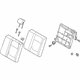 Hyundai 89300-J0020-PGC Rear Seat Back Assembly Left Hand Hyundai 89300-J0020-PGC Rear Seat Back Assembly Left Hand