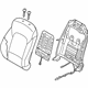 Hyundai 88308-B8000-R5X Front Passenger Seat Back Assembly