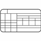 Hyundai 05203-H9210 Tire Pressure Label