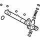Hyundai 57790-2DA00 Seal Kit-Power Steering Gear Hyundai 57790-2DA00 Seal Kit-Power Steering Gear