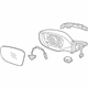 Hyundai 87610-3N620 Outside Rear View Mirror Assembly Left Hand