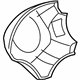 Hyundai 56131-2E500-DD Steering Wheel Lower Cover Assembly Hyundai 56131-2E500-DD Steering Wheel Lower Cover Assembly