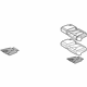Hyundai 89100-S8050-UDA Rear Seat Cushion Assembly Left Hand