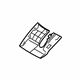 Hyundai 96030-J9000 Cover-Rain Sensor Hyundai 96030-J9000 Cover-Rain Sensor