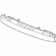 Hyundai 86530-38000 Front Bumper Rail Assembly