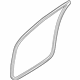 Hyundai 82110-3M000-BR Front Door Body Side Weatherstrip Left Hand