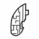 Hyundai 85737-3J000-6T Cover Assembly-Luggage Side,LH Hyundai 85737-3J000-6T Cover Assembly-Luggage Side,LH