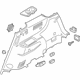 Hyundai 85730-S8000-NNB Luggage Side Trim Assembly Left Hand