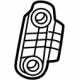 Hyundai 81738-AR000 BUMPER-T/GATE SIDE GUIDE Hyundai 81738-AR000 BUMPER-T/GATE SIDE GUIDE