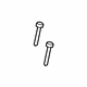 Hyundai 89720-F2100-RJS Guide Assembly-Rear Seat HeadRest W/Lever