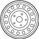 Hyundai 52910-2H050 Steel Wheel Assembly Hyundai 52910-2H050 Steel Wheel Assembly