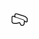 Hyundai 98356-3F000 Clip-Windshield Wiper Hyundai 98356-3F000 Clip-Windshield Wiper