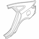 Hyundai 71503-C2C00 Quarter Outer Panel Assembly Left Hand