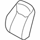 Hyundai 88361-3V470-XBC Front Driver Side Seat Back Covering Hyundai 88361-3V470-XBC Front Driver Side Seat Back Covering