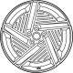 Hyundai 52960-GI200 CAP ASSY-WHEEL HUB Hyundai 52960-GI200 CAP ASSY-WHEEL HUB